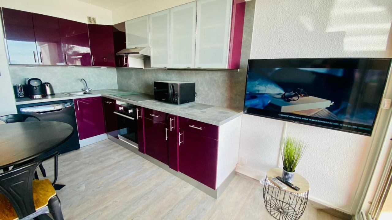 Апартаменти "Dream" Magnifique Vue Mer, Terrasse, Parking, Le Reve Кане-ан-Руссійон Екстер'єр фото